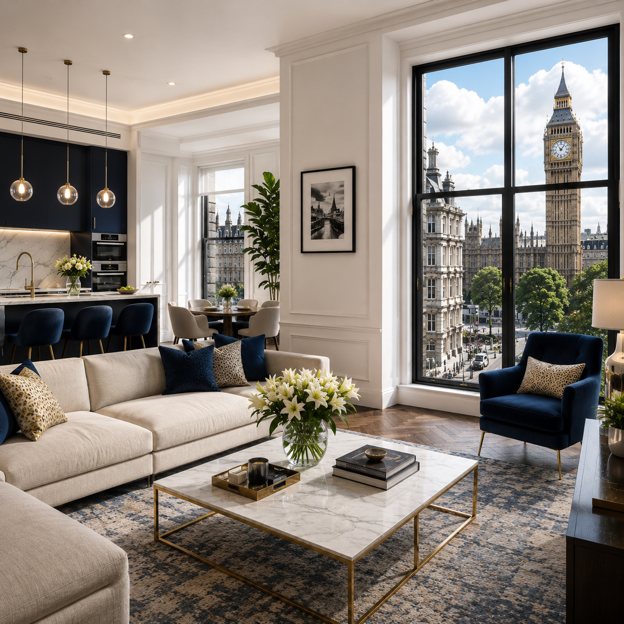 cleaned london home